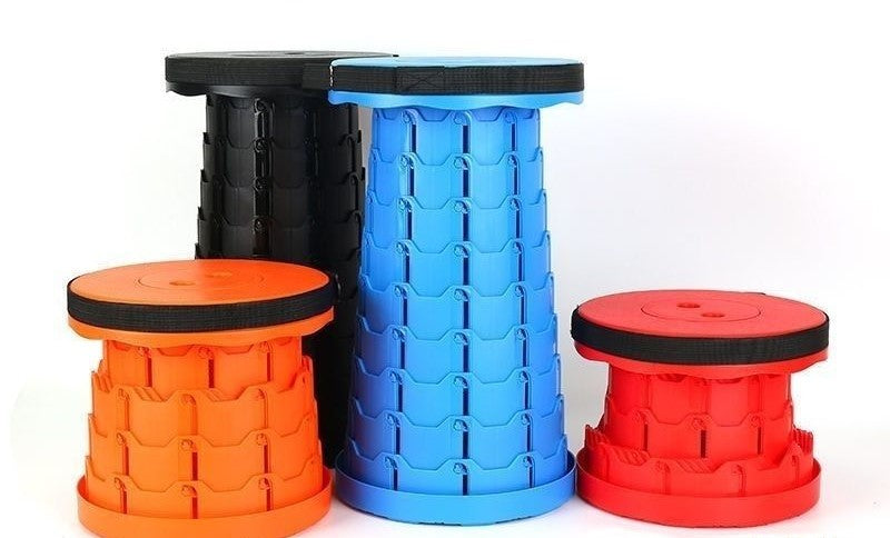 Portable Foldable Telescopic Stool