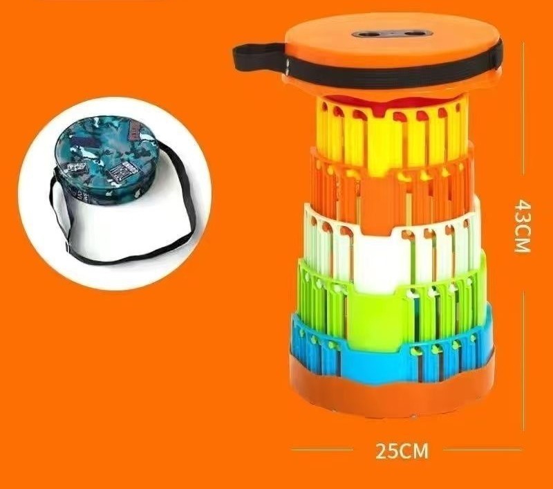 Portable Foldable Telescopic Stool