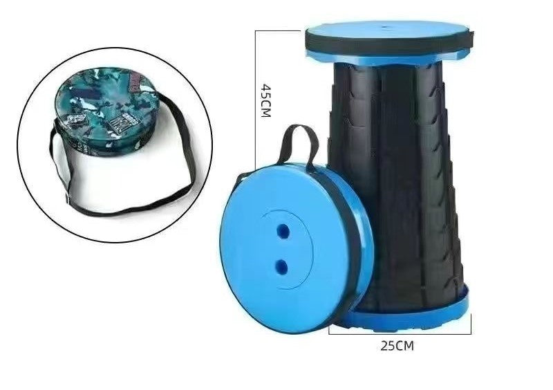 Portable Foldable Telescopic Stool