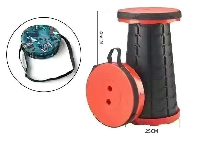 Portable Foldable Telescopic Stool